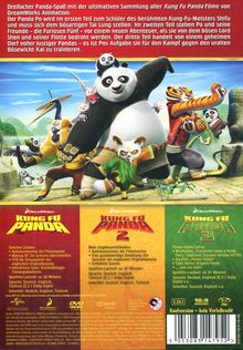 Kung Fu Panda 1-3, 3 DVDs