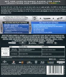 Halloween (2018) (Ultra HD Blu-ray &amp; Blu-ray), 1 Ultra HD Blu-ray und 1 Blu-ray Disc