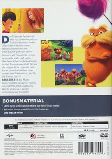 Der Lorax, DVD