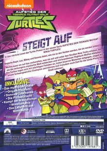 Aufstieg der Teenage Mutant Ninja Turtles, DVD