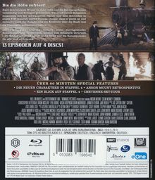 Hell on Wheels Staffel 4 (Blu-ray), 4 Blu-ray Discs