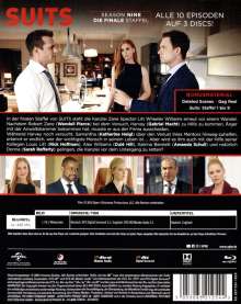 Suits Season 9 (finale Staffel) (Blu-ray), 3 Blu-ray Discs