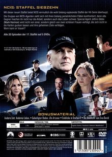 Navy CIS Staffel 17, 5 DVDs