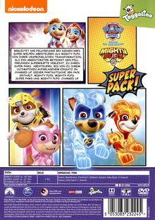 Paw Patrol - Mighty Pups (Fellfreunde-Dreierpack), 3 DVDs