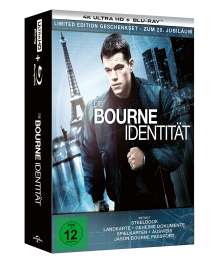 Die Bourne Identität (Limited Edition) (Ultra HD Blu-ray &amp; Blu-ray im Steelbook), 1 Ultra HD Blu-ray und 1 Blu-ray Disc
