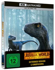 Jurassic World: Ein neues Zeitalter (Ultra HD Blu-ray im Steelbook), Ultra HD Blu-ray