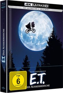 E.T. - Der Außerirdische (Ultra HD Blu-ray &amp; Blu-ray im Mediabook), 1 Ultra HD Blu-ray und 1 Blu-ray Disc