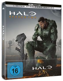 Halo Staffel 2 (Ultra HD Blu-ray im Steelbook), 4 Ultra HD Blu-rays