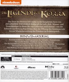 Die Legende von Korra (Komplettbox) (Blu-ray), 8 Blu-ray Discs