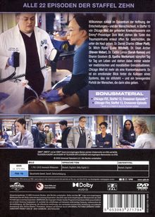 ALLE 22 EPISODEN DER STAFFEL ZEHN. Bonusmaterial: Crossover-Episoden. Bild von Ärzten in einem Krankenhaus. FSK 16.