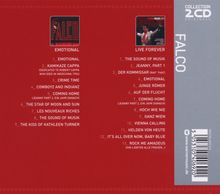 Falco: Emotional / Live Forever, 2 CDs