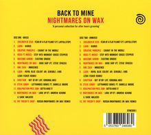 Back To Mine - Nightmares On Wax, 2 CDs