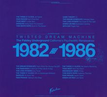 Twisted Dream Machine/Paisley Underground 1982 - 1986, CD