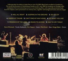 Blind Faith: Gothenburg '69, CD