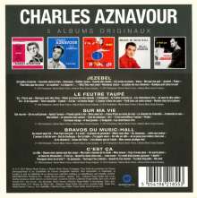 Charles Aznavour (1924-2018): Original Album Series, 5 CDs
