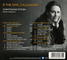 Christianne Stotijn - If The Owl Calls Again, CD