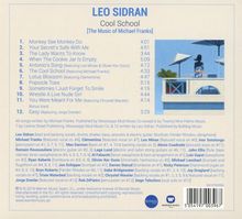 Leo Sidran (geb. 1976): Cool School (The Music Of Michael Franks) +1, CD