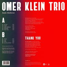 Omer Klein (geb. 1982): Radio Mediteran (180g), LP