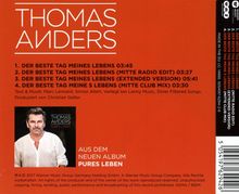 Thomas Anders: Der beste Tag meines Lebens, Maxi-CD