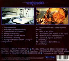 Carcass: Necroticism-Descanting The Insalubrious (FDR Remaster), CD