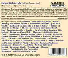 Nathan Milstein - Miniatures &amp; Vignettes, CD