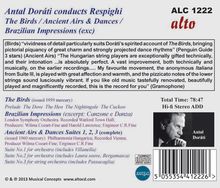 Ottorino Respighi (1879-1936): Antiche Danze ed Arie per Liuto, CD