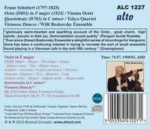 Franz Schubert (1797-1828): Oktett D.803, CD