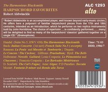 Robert Aldwinckle - The Harmonious Blacksmith (Harpsichord Favourites), CD