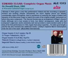 Edward Elgar (1857-1934): Orgelsonaten Nr.1 &amp; 2 (op.28 &amp; 87a), CD