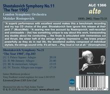 Dmitri Schostakowitsch (1906-1975): Symphonie Nr.11 "1905", CD