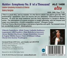 Gustav Mahler (1860-1911): Symphonie Nr.8, CD