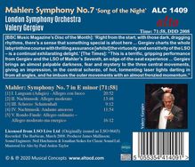 Gustav Mahler (1860-1911): Symphonie Nr.7, CD