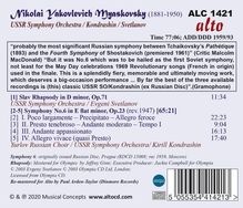 Nikolai Miaskowsky (1881-1950): Symphonie Nr.6, CD