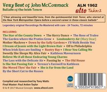 Very Best of John McCormack's Irish Ballads, CD