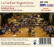Guildhall Brass - La Fanfare Wagnerienne (The Extraorodinary Lost Collection of Paul Gilson), CD