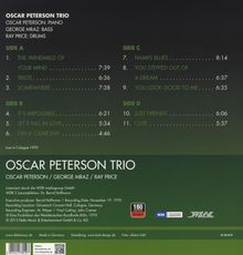 Oscar Peterson (1925-2007): Live In Cologne 1970 (remastered) (180g), 2 LPs