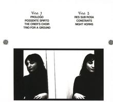 Sarah Davachi: The Head As Form'd In The Crier's Choir, CD