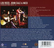 Lou Reed, John Cale &amp; Nico: Le Bataclan Paris 1972, 1 CD und 1 DVD