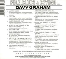 Davy (Davey) Graham: Folk, Blues &amp; Beyond..., CD