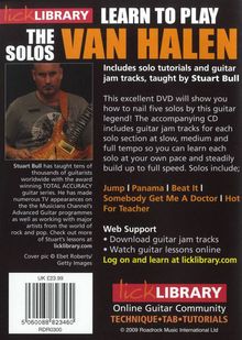 Lick Library: Learn To Play Eddie Van Halen - The Solos, Noten