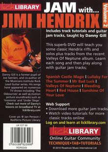 Danny Gill: Jam With Jimi Hendrix Volume 2 (2 DVD + CD), 2 DVDs und 1 CD