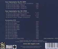 Franz Schubert (1797-1828): Impromptus D.899 &amp; 935, CD