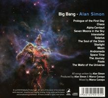 Alan Simon (Rock): Big Bang, CD