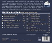 Algernon Ashton (1859-1937): Klavierwerke Vol.1, CD