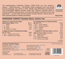 Ferdinand Thieriot (1838-1919): Kammermusik Vol.2, CD