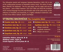 Vytautas Bacevicius (1905-1970): Klavierwerke Vol.1, CD