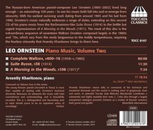 Leo Ornstein (1892-2002): Klavierwerke Vol.2, CD