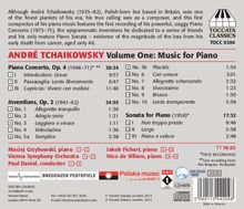 Andre Tchaikowsky (1935-1982): Werke Vol.1 - Klavierwerke, CD