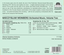 Mieczyslaw Weinberg (1919-1996): Orchesterwerke Vol.2, CD