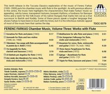 Ferenc Farkas (1905-2000): Kammermusik mit Flöte, CD